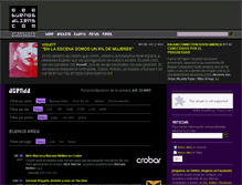 Tablet Screenshot of buenosaliens.com